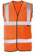 Alexandra Hi Vis Hi Viz High Visibility vest Orange size XXL