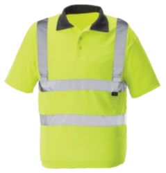 Alexandra Hi Vis Hi Viz High Visibility polo shirt size M