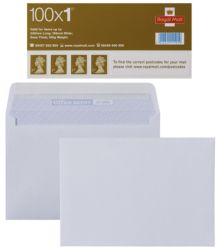 100 Royal Mail 1st class stamps and 500 C6 envelopes