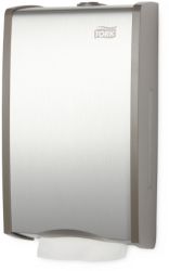 Tork Interleaved Hand Towel Dispenser Aluminium 
