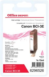 Office Depot Canon Office Depot Compatible Canon BCI 3EPM Photo Magenta Inkjet Cartridge 