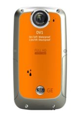 GE DV 1 Digital Pocket Cam Orange
