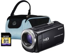 Sony HDR CX250 Digital Camcorder Kit Black 
