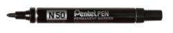 Pentel N50 black bullet tip permanent marker 12  2 free