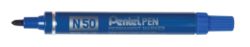 Pentel N50 blue bullet tip permanent marker 12  2 free