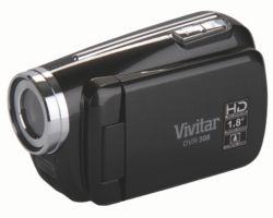 Vivitar DVR508 HD Digital Camcorder Black 