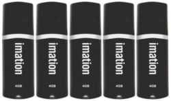 Imation 4GB Pocket Flash Drives Pack 5