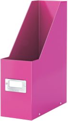 LEITZ WOW Archive Click and Store Magazine File Pink