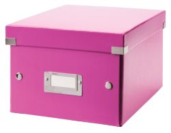 LEITZ WOW Archive Click and Store Box A5 Pink