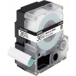 Epson LC 7WBN9 Label Tapes Black on White 36mm x 9m