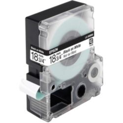 Epson LC 5WBN9 Label Tapes Black on White 18mm x 9m