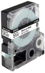 Epson LC 3WBN9 Label Tapes Black on White 9mm x 9m