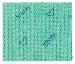 Vileda Breazy Cloths Green Pack of 20
