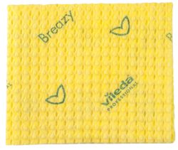 Vileda Breazy Cloths Yellow Pack of 20