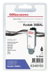 Office Depot Kodak 30XLB Black Inkjet Cartridge 3952363