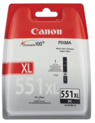 Canon CLI 551XLBK Black Inkjet Cartridge High Yield