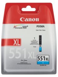 Canon CLI 551XLC Cyan Inkjet Cartridge High Yield
