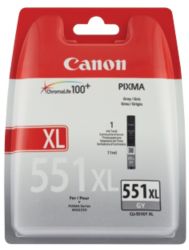 Canon CLI 551XLGY Grey Inkjet Cartridge High Yield