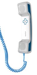 Swissvoice Epure Corded Handset Blue