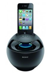 Sony RDP V20iP Portable Dock Speaker for iPodiPhone Black 