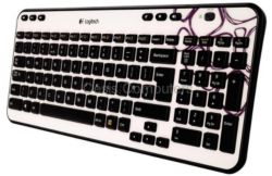 Logitech Colour Collection K360 Wireless Keyboard White with Pattern 