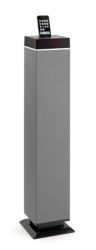 Lenco iPodiPhone Tower Speaker with 61 Sonic Emotion 3D Sound Grey 