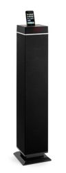 Lenco iPodiPhone Tower Speaker with 61 Sonic Emotion 3D Sound Black 