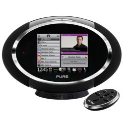 Pure Sensia 200D Portable Wireless Music Radio System Black 