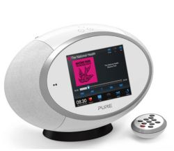 Pure Sensia 200D Portable Wireless Music Radio System White 