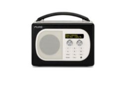 Pure Evoke Mio Portable DAB Digital and FM Radio Black 