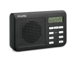 Pure One Mi Series II Portable DAB Digital and FM Radio Black 