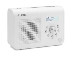 Pure One Classic Series II Portable DAB Digital and FM Radio White 