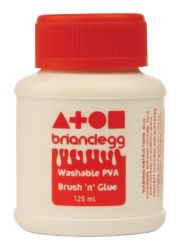 Brian Clegg Brush n Glue PVA 125ml