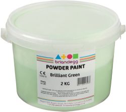 Brianclegg Powder Paints Green 2kg