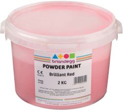 Brianclegg Powder Paints Red 2kg