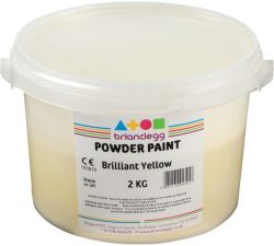 Brianclegg Powder Paints Yellow 2kg