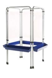 Brian Clegg Easy Clean Perspex 4 Sided Easel