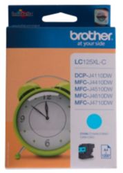 Brother LC125XLC Cyan Inkjet Cartridge Hi Yield