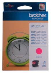 Brother LC125XLM Magenta Inkjet Cartridge Hi Yield