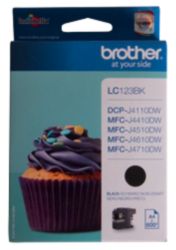 Brother LC123BK Black Inkjet Cartridge