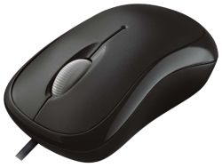 Microsoft Wired Ready Mouse Black