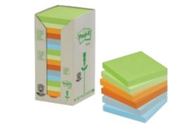 Post it Pastel Rainbow Recycled Notes Towers 76 x 76mm