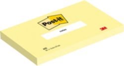 Post it Canary Yellow notes 76mm x 127mm 12 pads per pack 
