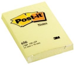Post it Canary Yellow notes 51mm x 76mm 12 pads per pack 