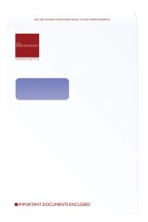 C4 Self Seal Window Envelopes White 500 bx