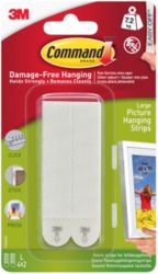 Commandtm Picture Hanging Strips Large Pack 4