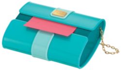 Post it Turquoise Purse Z Notes Dispenser