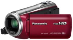 Panasonic HC V520 Camcorder Red