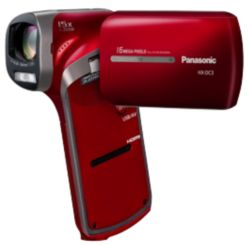 Panasonic HX DC3 Upright Camcorder Red