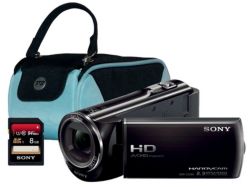 Sony HDR CX280 Black Camcorder Kit inc 8GB Class 10 SD Card and Case